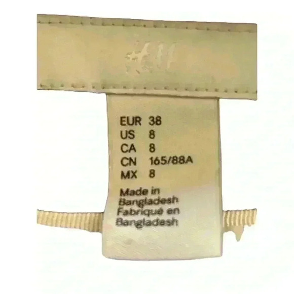 H&M Navy Women's Single Button Blazer, size 8 - Picture 4 of 5